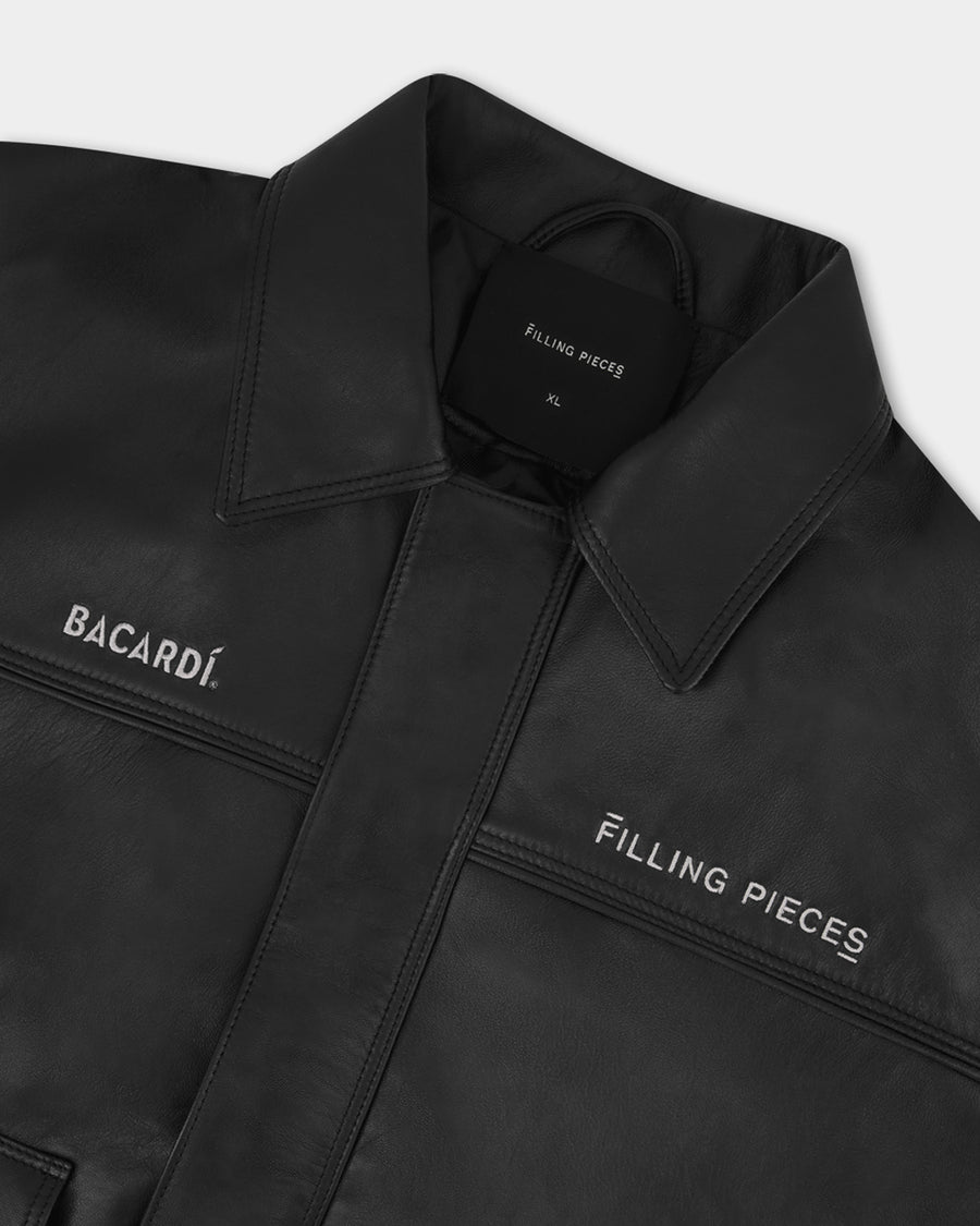 BACARDÍ x Filling Pieces Leather Jacket